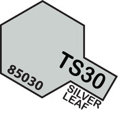 TAMIYA SPRAY PAINT CAN-  TS-30 SILVER LEAF