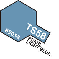 TAMIYA SPRAY PAINT CAN-  TS-58 PEARL LIGHT BLUE