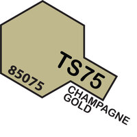 TAMIYA SPRAY PAINT CAN-  TS-75 CHAMPAGNE GOLD