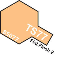 TAMIYA SPRAY PAINT CAN-  TS-77 FLAT FLESH