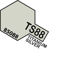 TAMIYA SPRAY PAINT CAN-  TS-88 TITANIUM SILVER