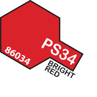 TAMIYA PS-34 BRIGHT RED