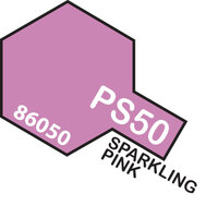 TAMIYA SPRAY PAINT CAN-  PS-50 SPARKLING PINK ALUMITE