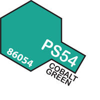 TAMIYA SPRAY PAINT CAN-  PS-54 COBALT GREEN