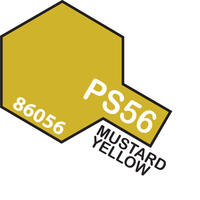 TAMIYA SPRAY PAINT CAN-  PS-56 MUSTARD YELLOW