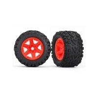 TRAXXAS T&Wheels, Assemb, Glued (Orange)