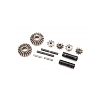 TRAXXAS GEAR SET, DIFFERENTIAL, OUTPUT GEARS (2)/ SPIDER GEARS (4)/ SPIDER GEAR SHAFT (2 - 38-8982