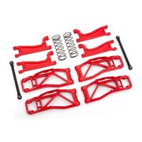 TRAXXAS SUSPENSION KIT, WIDEMAX, RED - 38-8995R