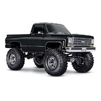 TRAXXAS TRX-4 SCALE & TRAIL CRAWLER WITH 1979 CHEVROLET K20 TRUCK-BLK