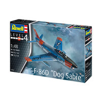 REVELL F-86D DOG SABRE PLASTIC MODEL KIT - 95-03832