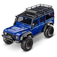 Traxxas TRX-4M 1/18 Land Rover Defender 4x4 RC Trail Crawler (Blue) 97054-1