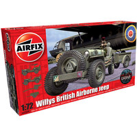 AIRFIX WILLYS JEEP TRAILER & HOWITZER 1:72