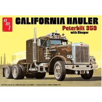 AMT 1/25 Peterbilt 359 California Hauler w/Sleeper Plastic Model Kit