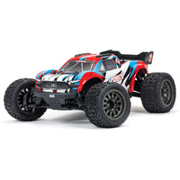 Arrma VORTEKS 4X4 3S BLX Stadium Truck, RTR - Red - ARA4305V3BT1