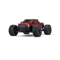 Arrma Big Rock 6S 4WD BLX 1/7 Monster Truck RTR, Red - ARA7612T2