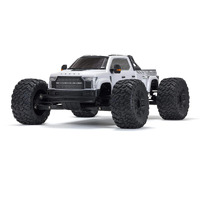 Arrma Big Rock 6S 4WD BLX 1/7 Monster Truck RTR, White