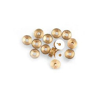 Artesania Cannon Wheels 5.0 x 1.0mm Brass (10) Wooden Ship Accessory [8646B]