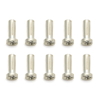 BULLET CONNECTOR 4MMX14 (10PCE)