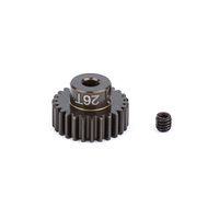 FT Aluminum Pinion Gear, 26T 48P, 1/8 shaft