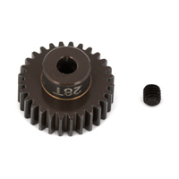 FT Aluminum Pinion Gear, 28T 48P, 1/8 shaft