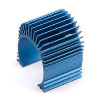 TC4 Motor Heatsink, blue alum.