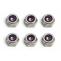 ###Locknut 10-32 aluminium