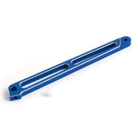 ###FT Blue Aluminum Chassis Brace, rear