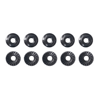 M4 Low Profile Serrated Steel Wheel Nuts