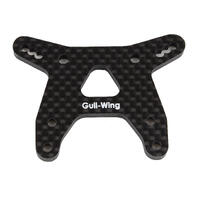 RC10B6.3 front shock tower, carbon fiber