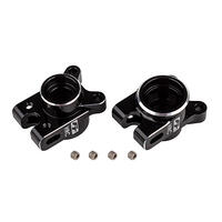 RC10B7 FT Rear Hub Set, HRC, black