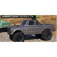 Axial SCX24 1967 Chevrolet C10 1/24 Crawler RTR, Silver - AXI00001T2