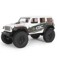 Axial SCX24 2019 Jeep Wrangler JLU CRC 1/24 Crawler RTR, White - AXI00002V2T1