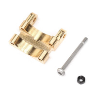 Axial Brass 1.5g Rear Upper Link Mount, SCX24