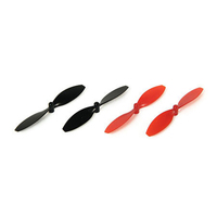 ARES AZSQ19181 PROPELLER/ROTOR BLADE SET (2 RED. 2 BLACK ): SPIDEX 3D