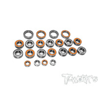 TWORKS Precision Ball Bearing Set  ( For Xray XB8E 2021 ) 22pcs.