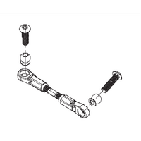 BSD STEERING SERVO LINKAGE BS819 AND - BS819-026