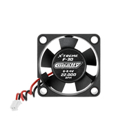 Team Corally - ESC Ultra High Speed Cooling Fan 30mm - 6v-8,4V - Dual ball bearings - ESC connector