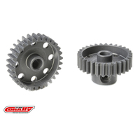 Team Corally - 48 DP Pinion - Short - Hard Anodised AL7075 - 30 Teeth - Shaft Dia. 3.17mm