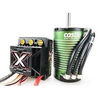 Castle Creations Monster X Brushless ESC, 2650Kv Sensored Motor Combo, CC-MONSTERX-2650 - CSE010014504