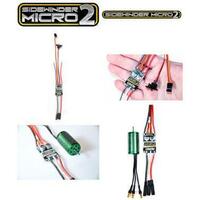 Castle Creations Sidewinder Micro Brushless ESC, 12.6V 2A Peak BEC, 1/18, CC-SWINDERM-ESC - CSE010015000