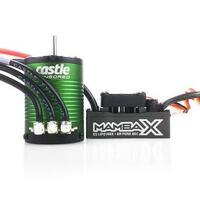 Castle Creations Mamba X Brushless ESC, 1406-5700Kv Motor, 25.2v Waterproof Combo, CC-MAMBAX-5700 - CSE010015502