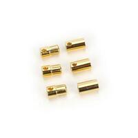 Castle Creations High Current Bullet Connector Set, 8.0mm, CC-BULLET-8.0 - CSECCBUL83