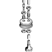 DUBRO 192 FUEL CAN CAP FITTINGS (1 PC PER PACK)