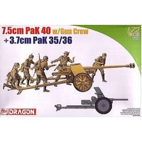 Dragon 1/35 3.7cm Pak 35/36 w/Crew Plastic Model Kit