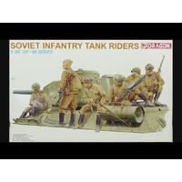 Dragon 1/35 Soviet Infantry Tank Riders Plastic Model Kit