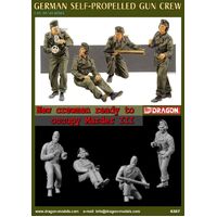 Dragon 1/35 German Self-Propelled Gun Crew Plastic Model Kit [6367]