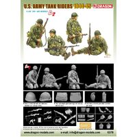 Dragon 1/35 US Army Tank Riders 1944-45 Plastic Model Kit