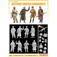 Dragon 1/35 Ostfront Winter Combatants Plastic Model Kit