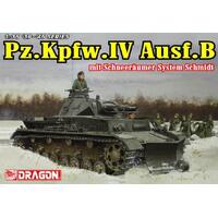 Dragon 1/35 Pz.Kpfw.IV Ausf.B mit Schneeräumer System Schmidt Plastic Model Kit [6764]