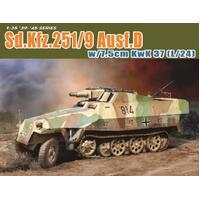 Dragon 1/35 Sd.Kfz.251/9 Ausf.D Plastic Model Kit